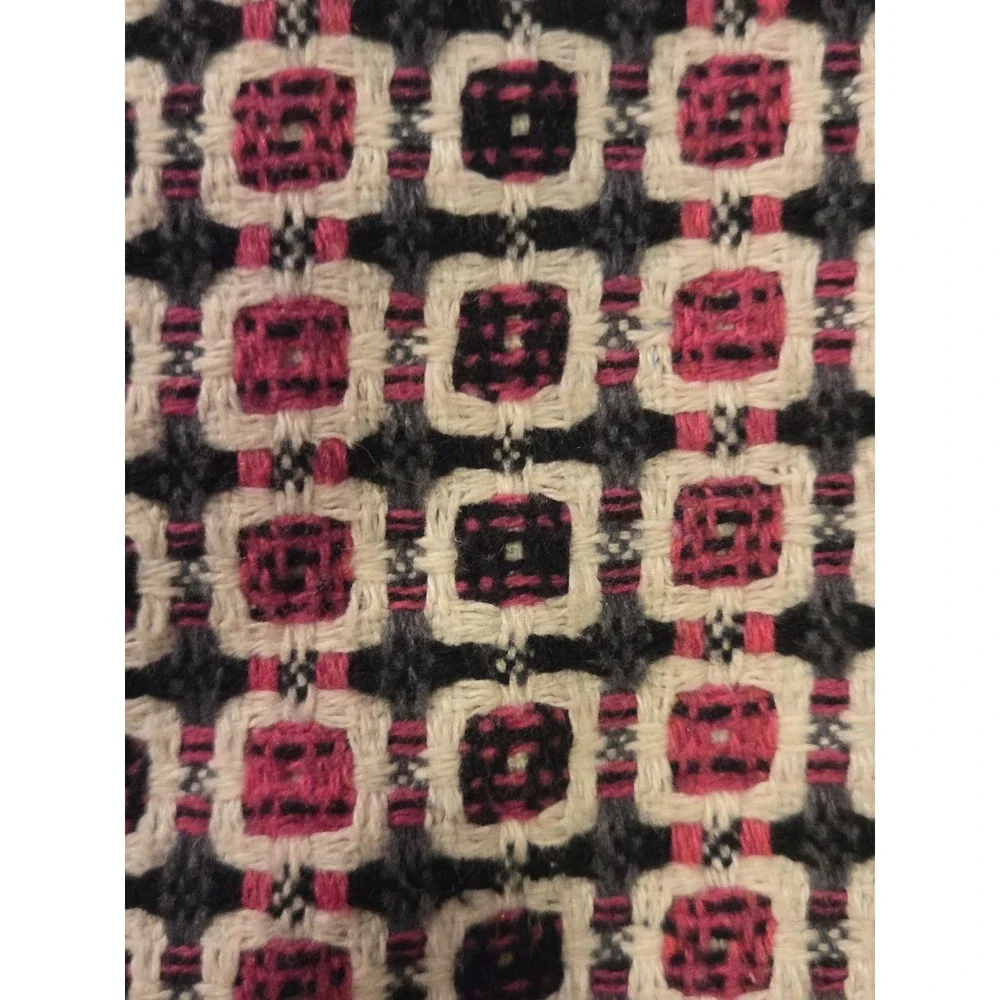 Y2K Bouclé Coat, Pink Tweed, Coquette, Twee, Mod, Retro, Statement Jacket, Sz M - Picture 7 of 15